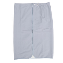(Gray Blue L) Adult-Windelrock wasserfest Baumwolle XL Dunkelblau