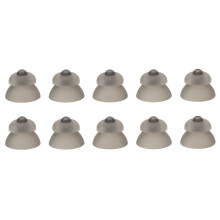 (13mm) 10x Zwart Silikon Oordopjes Versterker voor Phonak