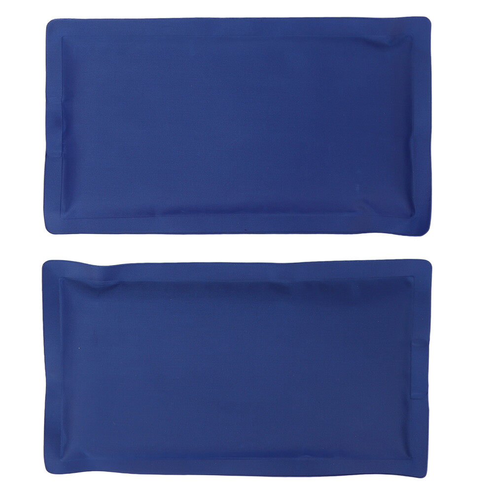 Blue 2Pcs Gel Ice Packs Reusable Hot Cold Compress