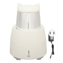 (US Plug) Tragbarer Mini-Kühlbecher 350ml Elektrisch Weiß 100-240V