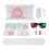 Red Green Stereo Test Vectograms LED Light Low Vision Chart 1
