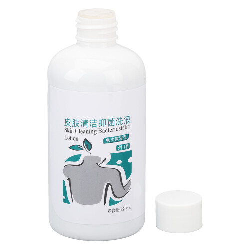 (220mL) Wasserloses Dusch-Shampoo 220ml, sanft, entfernt Flecken