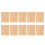 10x 0.15cm Tattoo Practice Skin Base for Lips/Brows 2
