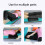 T-Shaped Memory Foam Seat Cushion Black 5