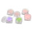 6x Nagelpuder Strickwolle Glitzer 5