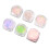 6x Nagelpuder Strickwolle Glitzer 2