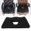 T-Shaped Memory Foam Seat Cushion Black 2