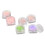 6x Nagelpuder Strickwolle Glitzer 4