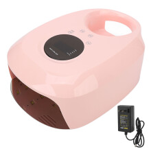 (US Plug) 51-teiliges Nagellampen-Set UV-Trockner LCD 4 Timer Infrarot abnehmbar