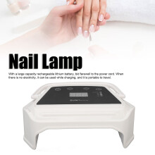 72W Akku Nageltrockner 36 LEDs 4 Stufen LED Weiß