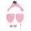 Hip Thigh Trainer 360 Rotating Pelvic Floor Exerciser Pink 2