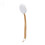 Lotion Applicator EVA Wood Handle 4 Pads Shower Brush 3