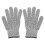 (Grey) 2x Schnittschutzhandschuhe Level 5 Küche Garten Grau 1