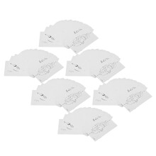 180 Stück Geometrische Tattoos, 6 Sets, Mond/Sonne/Blume