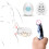Uovo masturbatore silicone portatile con trainer glans 3