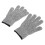 (Grey) 2x Schnittschutzhandschuhe Level 5 Küche Garten Grau 2