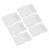 6 Sets 180pcs Geometric Temp Tattoos Moon Sun Flower 4