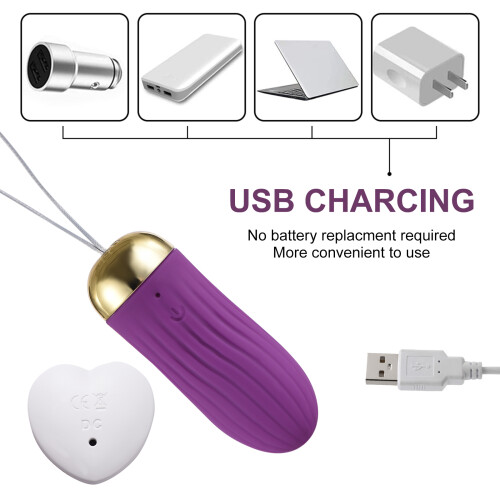 Wireless Vibrating Love Egg Remote Control Waterproof 10 Modes