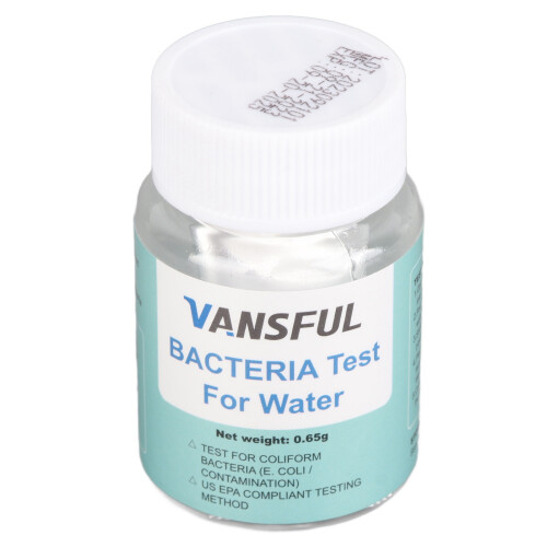 Wassertest-Set für Coliforme im Trinkwasser, Pool und Aquarium