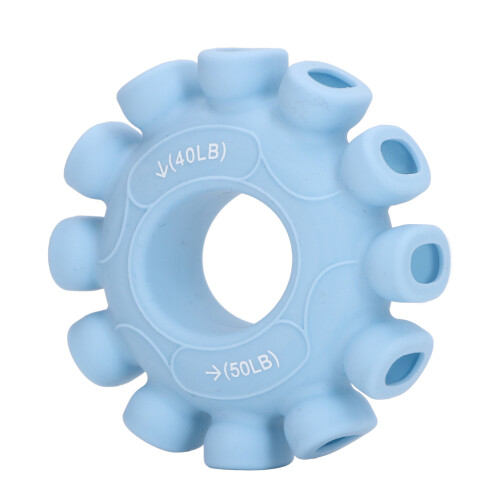 (Light Blue(40‑50LB)) Griffkraft-Ringtrainer Silikon Finger 40-50LB Hellblau 1