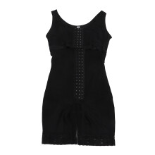 (S) Haken-Open-Crotch-Shapewear-Korsett straffend Butt Lifter Schwarz