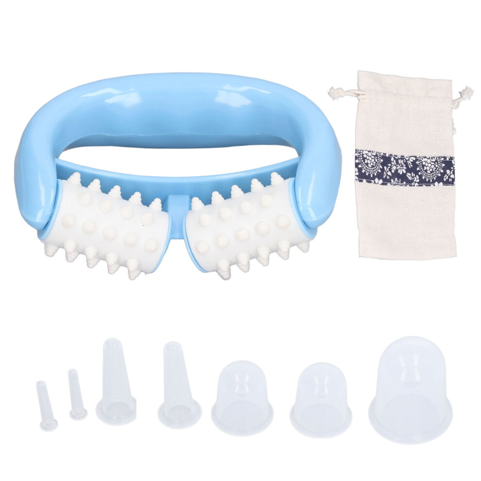 Handheld Roller Massager Cellulite Relief Silicone Cupping