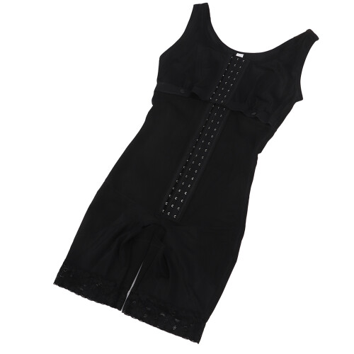 (L) Body Shaper Aperto Crotch Nero 2