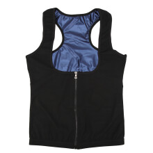 (L/XL) Dames Sauna Vest Zweten Slank Rits Yoga L/XL