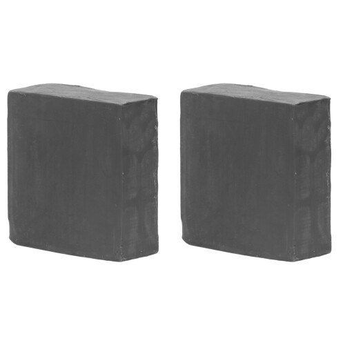 2x Bamboo Charcoal Soap Handcrafted Exfoliating for Joints 1