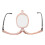 (+2.00) Hautfreundliche Klapp-Lesebrille +2,00 2