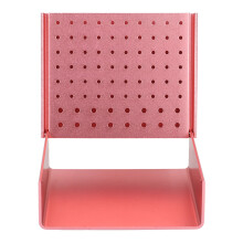(Pink) 76 Löcher Zahnbohrer-Halter Aluminium tragbar blau