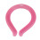 (Pink) Neck Cooler Hands-Free Cooling Ring Pink Summer 1
