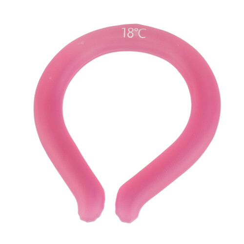 (Pink) Neck Cooler Hands-Free Cooling Ring Pink Summer