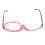 (+2.50) Leichte faltbare Lesebrille mit Drehobjektiv +2,50 4