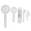 5Pcs Transparante Medische Goniometer Set 1