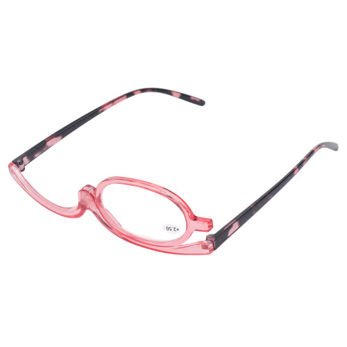 (+2.50) Leichte faltbare Lesebrille mit Drehobjektiv +2,50 2