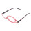 (+3.00) Leichte faltbare Lesebrille mit Drehobjektiv +2,50 4