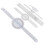 5Pcs Transparante Medische Goniometer Set 3