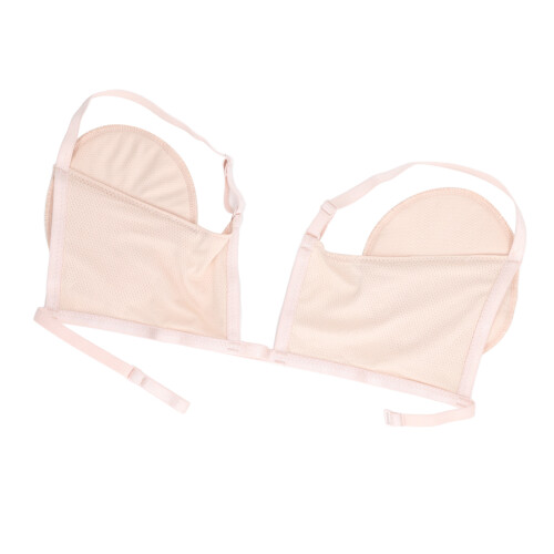 Wiederverwendbare Achsel-Pads, saugfähig, einstellbar, beige 2