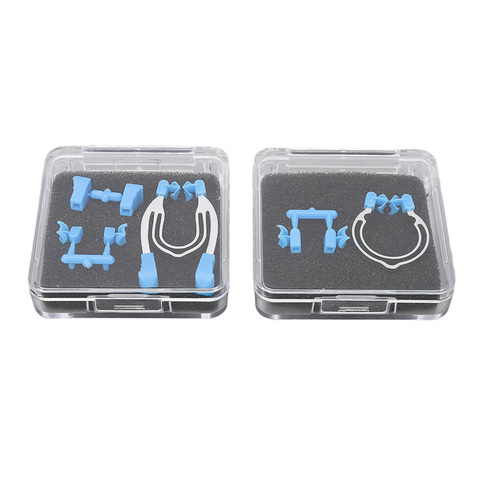 5pcs Dental Matrix Clamp Rings Set Contoured Matrices Clip A B Type