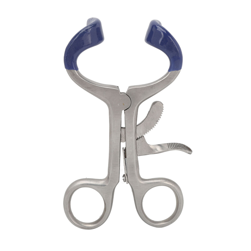 (L) Stainless Steel Mouth Opener Dental Cheek Lip Retractor for Surgery L