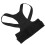 Verstelbare Houding Corrector Ademend Rug Brace Zwart 3