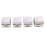 Platin-Nagellack Glitzer 4 Farben Hochglanz 1