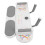 Fitness Planter Core Trainer Countdown Elbow Pad Workout Plank Board 4
