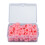 (Pink) 100pcs Dental Code Rings Silicone Color ID for Instruments Green 1