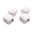 Platin-Nagellack Glitzer 4 Farben Hochglanz 3
