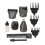 8-in-1 aufladbare Barttrimmer IPX7 wasserdicht 5