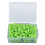 (Green) 100pcs Dental Code Rings Silicone Color ID for Instruments Green 4