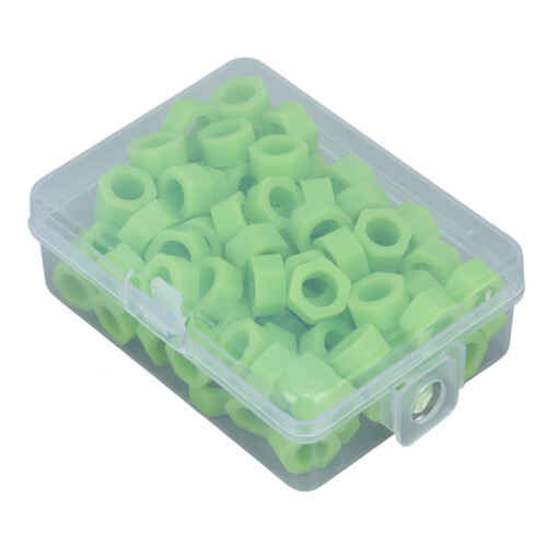 (Green) 100pcs Dental Code Rings Silicone Color ID for Instruments Green 1