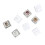 Platin-Nagellack Glitzer 4 Farben Hochglanz 5